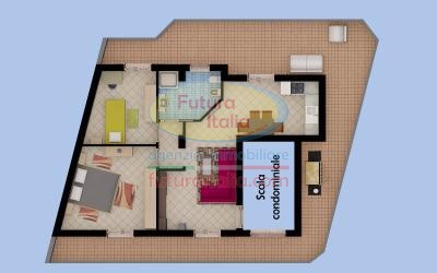 Rif. Madama | P.2 | Terme V. | Appartamento in villa, nuovissima costruzione