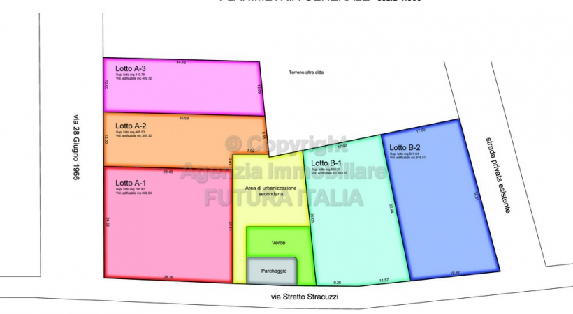 Rif. 380 - Terme Vigliatore - Lotti terreno edificabile in VENDITA Rif. 380 - Terme Vigliatore - Lotti terreno edificabile in VENDITA